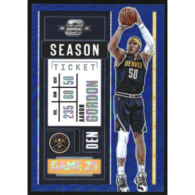 2020-21 Panini Contenders Optic Blue #83 Aaron Gordon