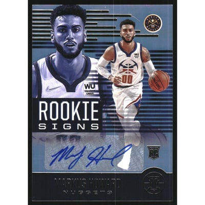 2020-21 Panini Illusions Rookie Signs #39 Markus Howard