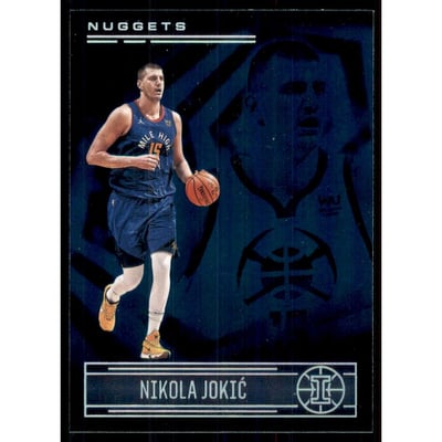 2020-21 Panini Illusions Sapphire #143 Nikola Jokic