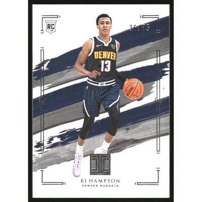 2020-21 Panini Impeccable Silver #83 RJ Hampton