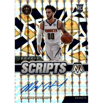 2020-21 Panini Mosaic Rookie Scripts #1 Markus Howard