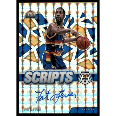 2020-21 Panini Mosaic Scripts #15 Fat Lever