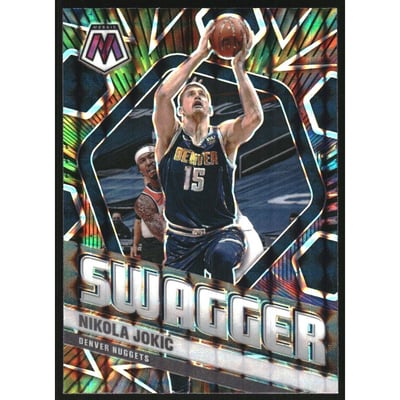 2020-21 Panini Mosaic Swagger #8 Nikola Jokic