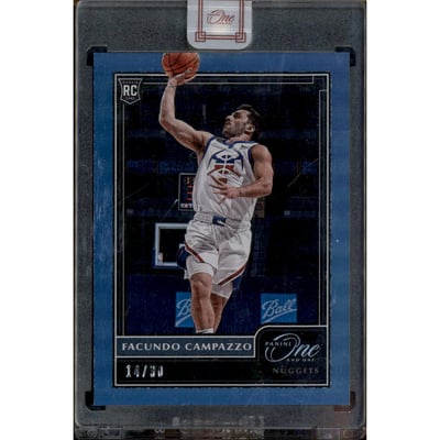 2020-21 Panini One and One Blue #103 Facundo Campazzo