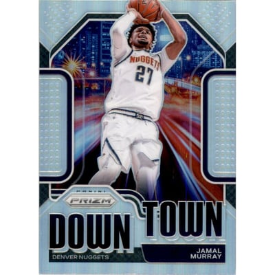 2020-21 Panini Prizm Downtown Bound Prizms Silver #22 Jamal Murray