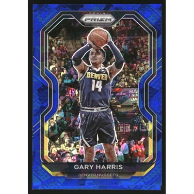 2020-21 Panini Prizm Prizms Blue Ice #31 Luguentz Dort