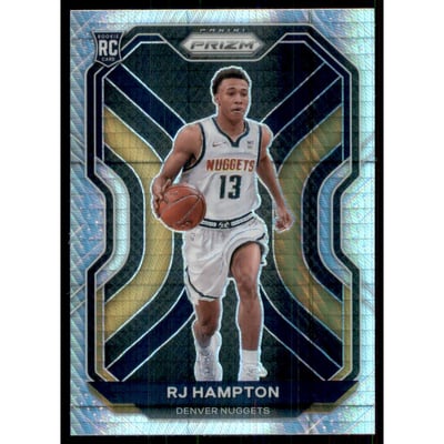 2020-21 Panini Prizm Prizms Hyper #286 RJ Hampton