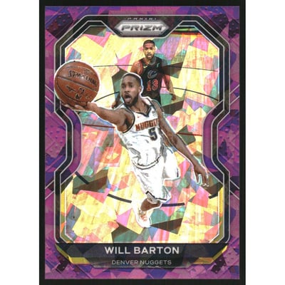 2020-21 Panini Prizm Prizms Purple Ice #79 Will Barton