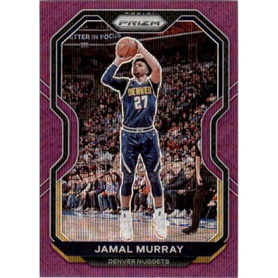 2020-21 Panini Prizm Prizms Purple Wave #124 Jamal Murray