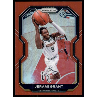 2020-21 Panini Prizm Prizms Red #143 Jerami Grant