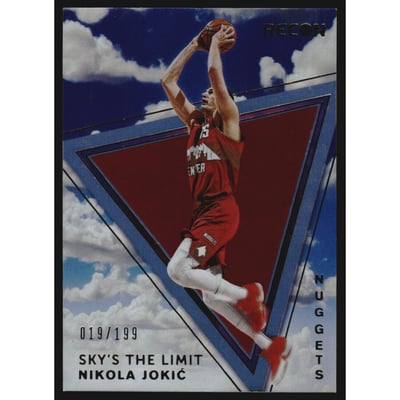 2020-21 Panini Recon Sky's the Limit Red #9 Nikola Jokic