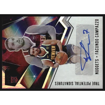 2020-21 Panini Recon True Potential Signatures #26 Facundo Campazzo