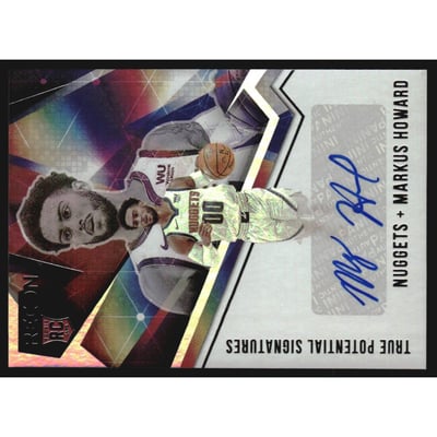 2020-21 Panini Recon True Potential Signatures #5 Markus Howard