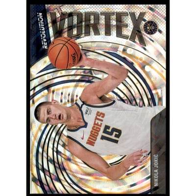 2020-21 Panini Revolution Vortex Fractal #21 Nikola Jokic