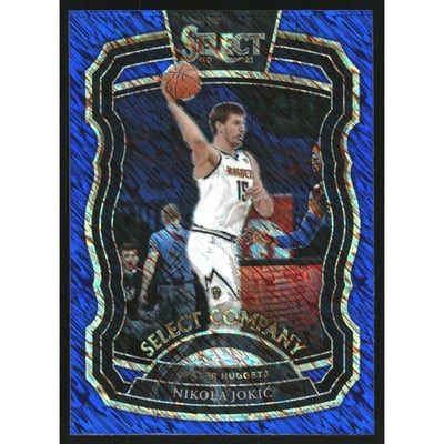 2020-21 Select Company Prizms Blue #16 Nikola Jokic