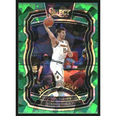 2020-21 Select Company Prizms Green #16 Nikola Jokic