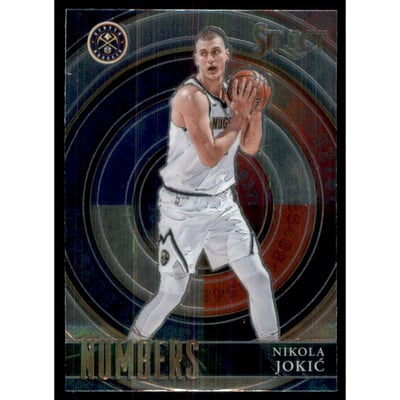 2020-21 Select Numbers #36 Nikola Jokic