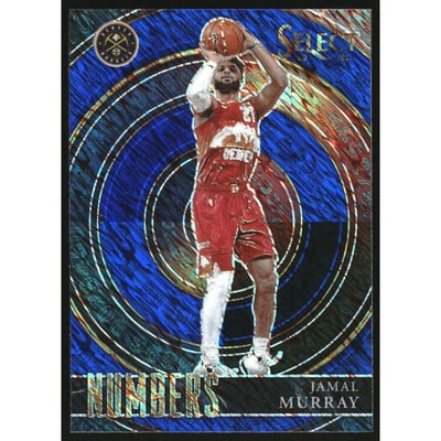 2020-21 Select Numbers Prizms Blue #3 Jamal Murray