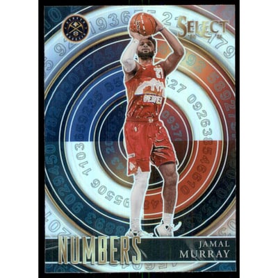 2020-21 Select Numbers Prizms Silver #3 Jamal Murray