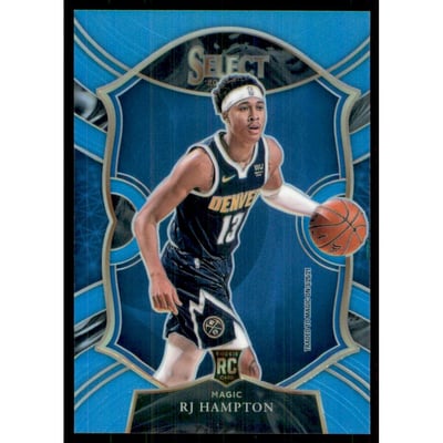 2020-21 Select Prizms Light Blue #84 RJ Hampton