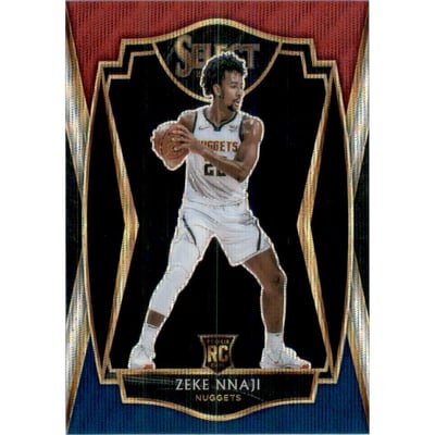 2020-21 Select Prizms Tri-Color #194 Zeke Nnaji