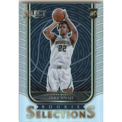 2020-21 Select Rookie Selections Prizms Silver #25 Zeke Nnaji