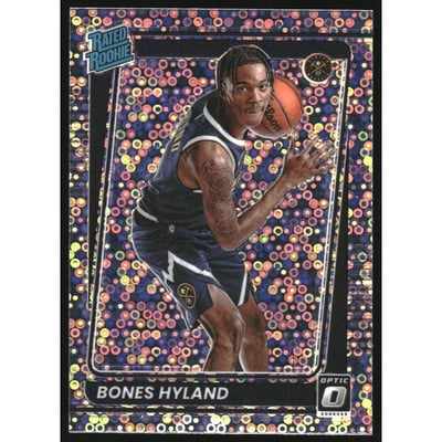 2021-22 Donruss Optic Fast Break Holo #194 Bones Hyland