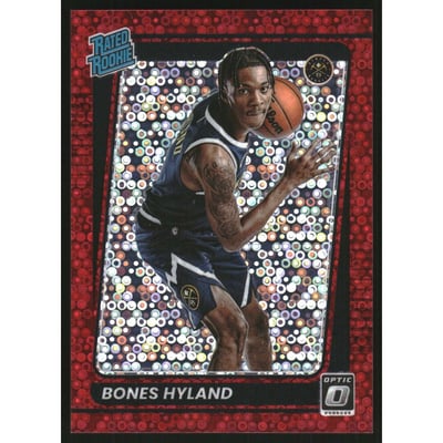 2021-22 Donruss Optic Fast Break Red #194 Bones Hyland