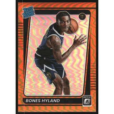 2021-22 Donruss Optic Orange #194 Bones Hyland