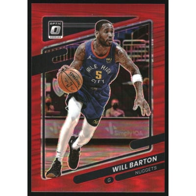 2021-22 Donruss Optic Red #61 Will Barton