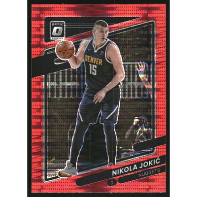 2021-22 Donruss Optic Red Pulsar #59 Nikola Jokic