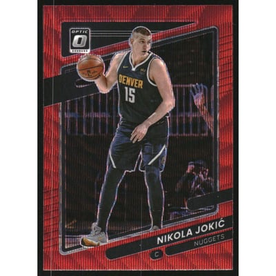 2021-22 Donruss Optic Red Wave #59 Nikola Jokic