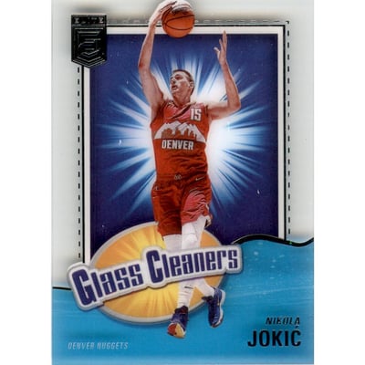 2021-22 Elite Glass Cleaners #3 Nikola Jokic