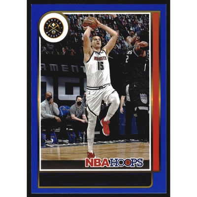 2021-22 Hoops Blue #11 Nikola Jokic