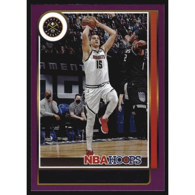 2021-22 Hoops Purple #11 Nikola Jokic