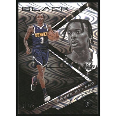 2021-22 Panini Black Silver #82 Bones Hyland