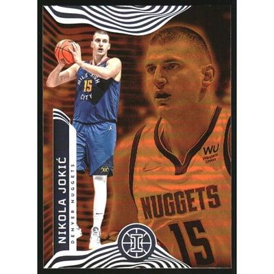 2021-22 Panini Illusions Trophy Collection Orange #21 Nikola Jokic