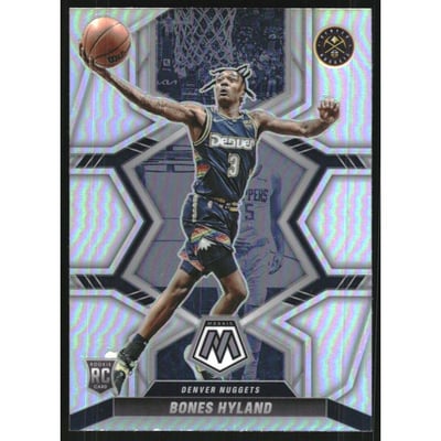 2021-22 Panini Mosaic Silver #214 Bones Hyland