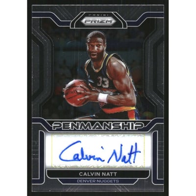 2021-22 Panini Prizm Penmanship #13 Calvin Natt