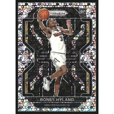 2021-22 Panini Prizm Prizms Fast Break #302 Bones Hyland