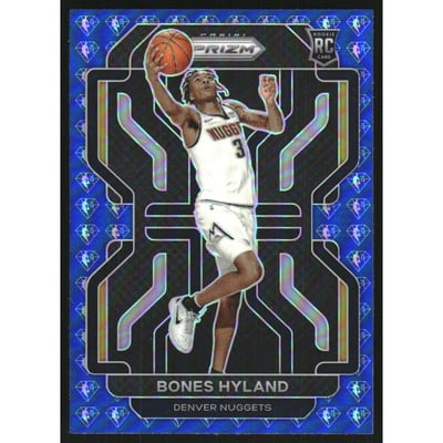 2021-22 Panini Prizm Prizms NBA 75th Anniversary #302 Bones Hyland