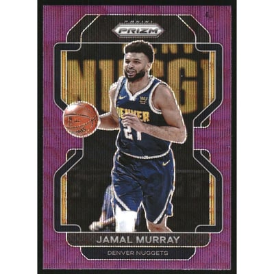2021-22 Panini Prizm Prizms Purple Wave #102 Jamal Murray