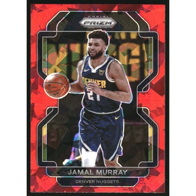 2021-22 Panini Prizm Prizms Red Ice #102 Jamal Murray