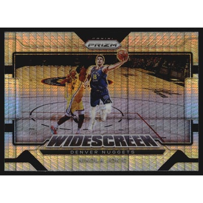 2021-22 Panini Prizm Widescreen Prizms Hyper #8 Nikola Jokic