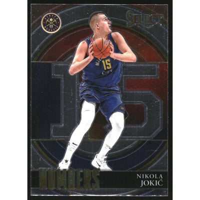 2021-22 Select Numbers #25 Nikola Jokic