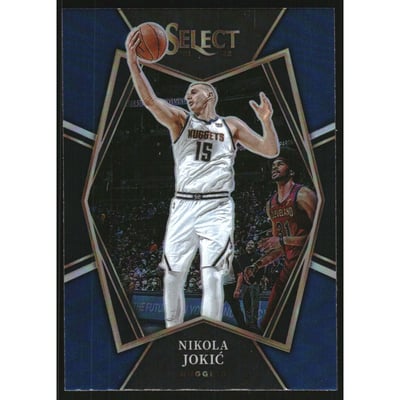 2021-22 Select Prizms Blue #109 Nikola Jokic