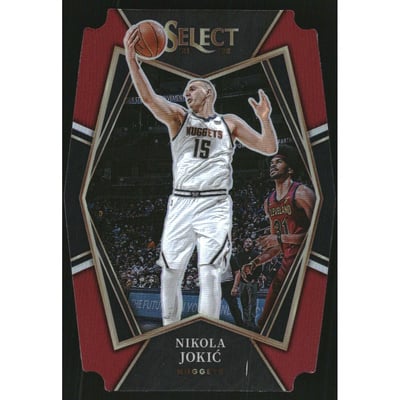 2021-22 Select Prizms Maroon Die Cut #109 Nikola Jokic