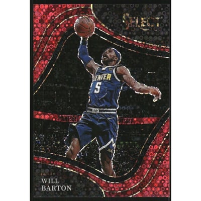 2021-22 Select Prizms Red Disco #265 Will Barton