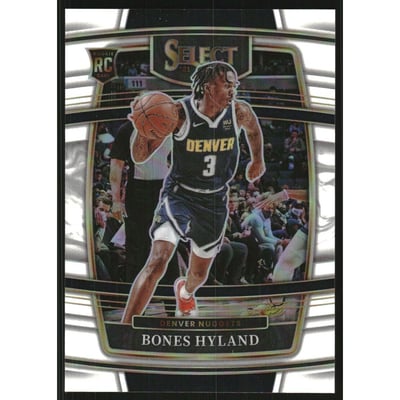 2021-22 Select Prizms White #79 Bones Hyland
