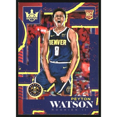 2022-23 Court Kings #108 Peyton Watson